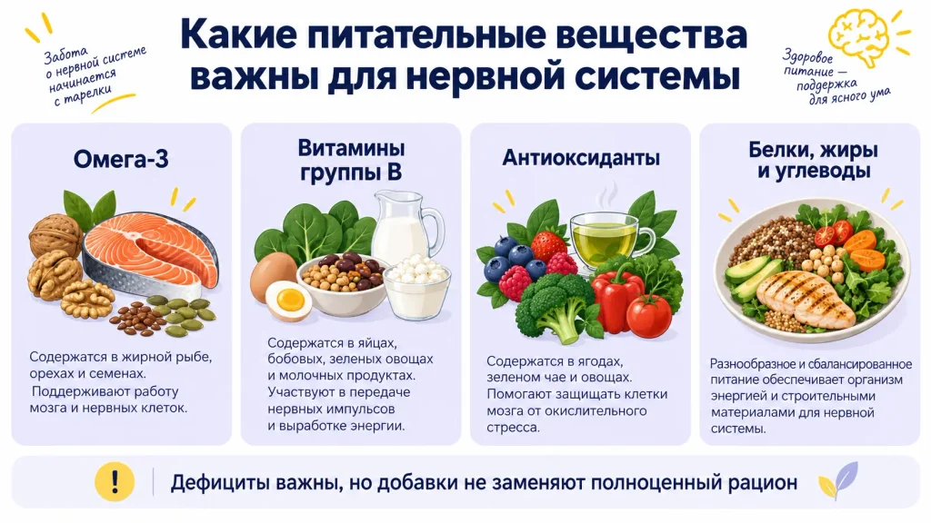 Дефициты важны, но добавки не заменяют полноценный рацион