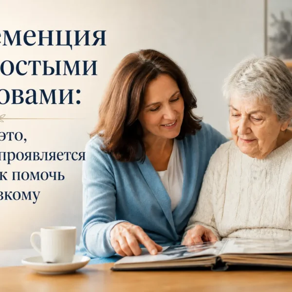 Деменция простыми словами: что это, как проявляется и как помочь близкому