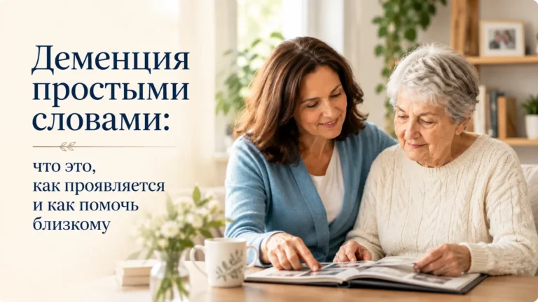 Что такое деменция простыми словами