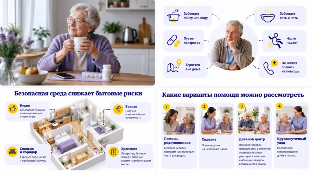 как помочь близкому с деменцией