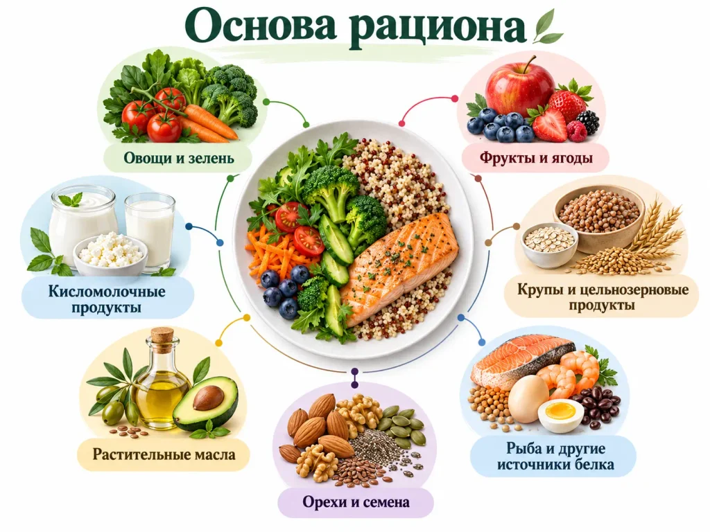 Какие продукты включать в рацион при болезни Паркинсона